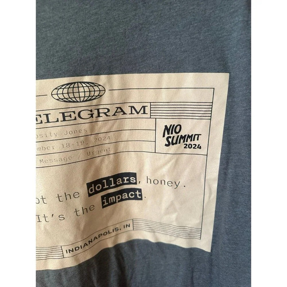 Bella Canvas size medium Telegram shirt - Picture 4 of 7